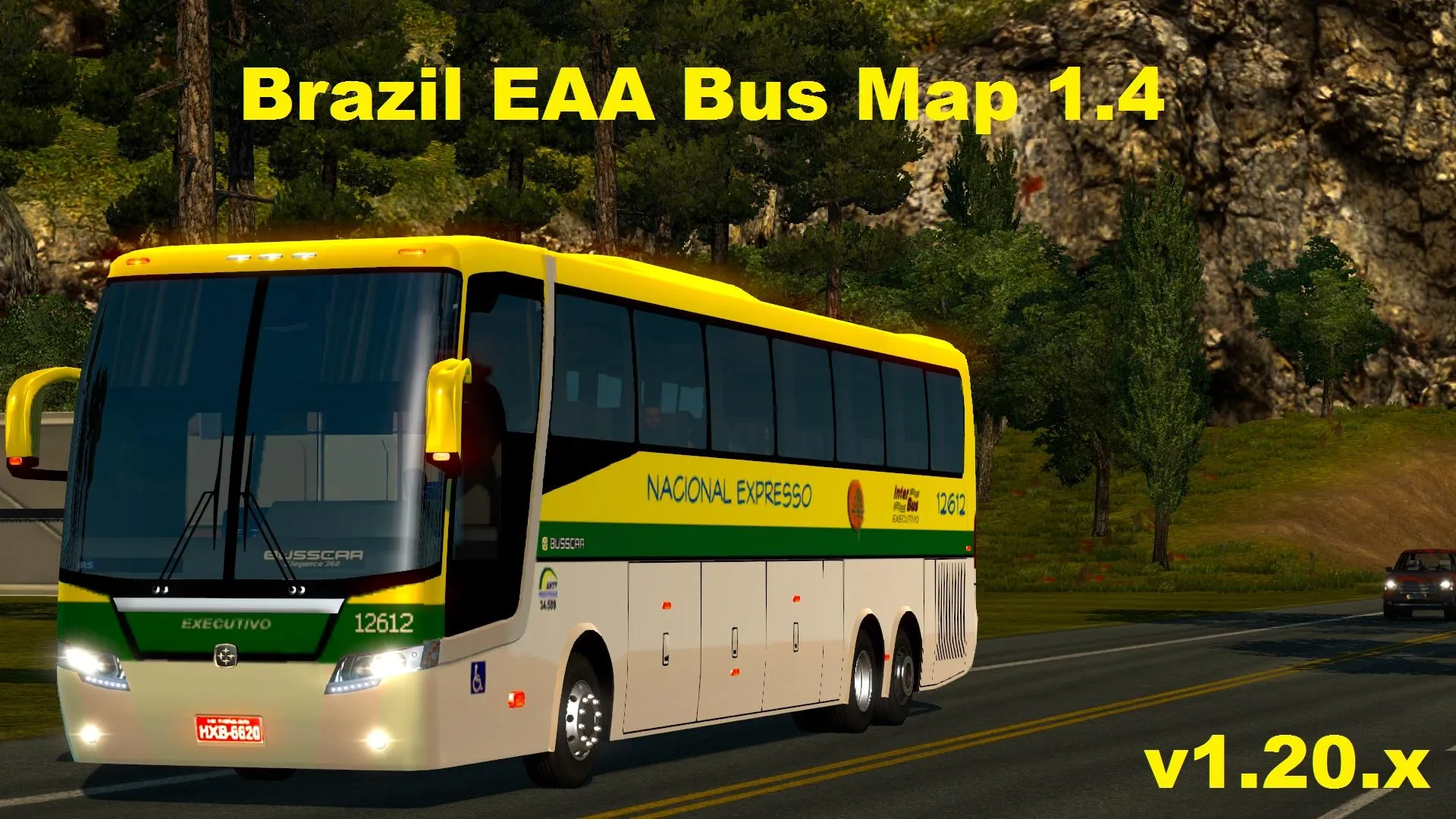 Euro Truck Simulator 2 v1.22 with bus and multiple maps